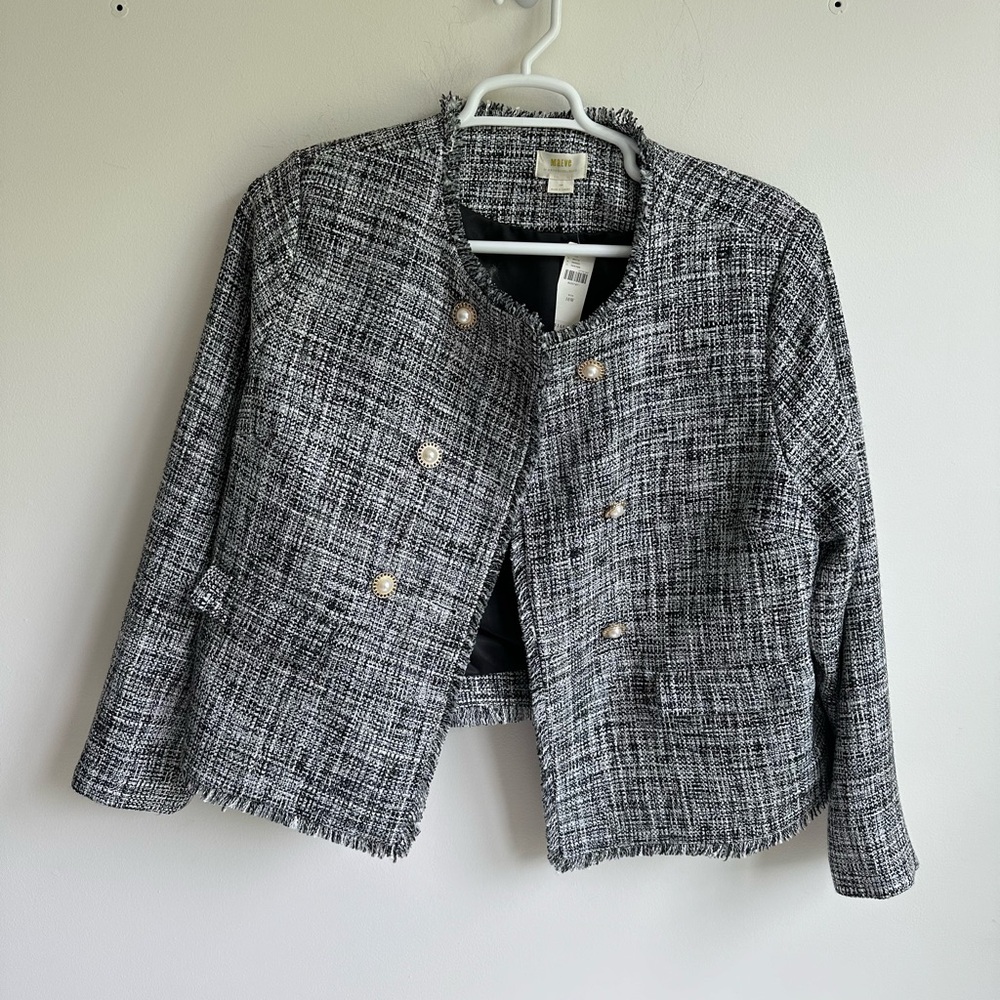 Anthropologie Maeve Tweed jacket